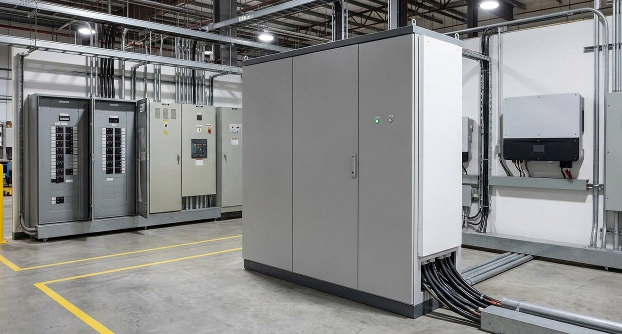 STHYR BESS industrial installation